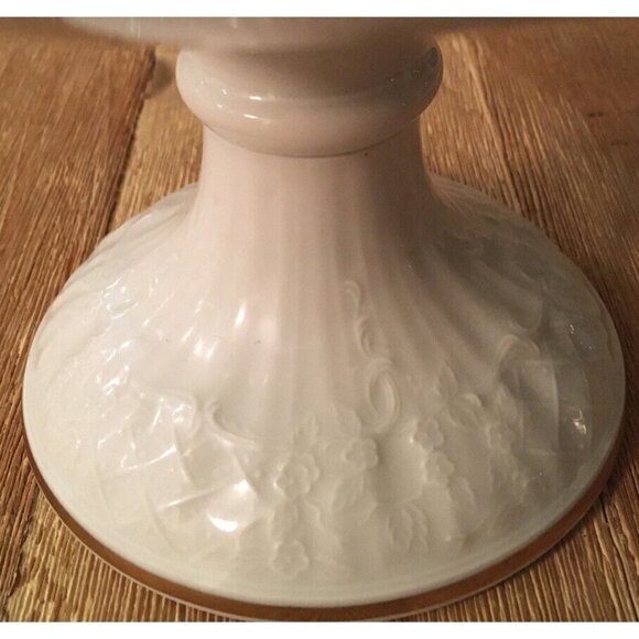 Vintage Kaiser W Germany Porcelain Compote 5" Christmas Joseph Mary Jesus - Picture 5 of 6